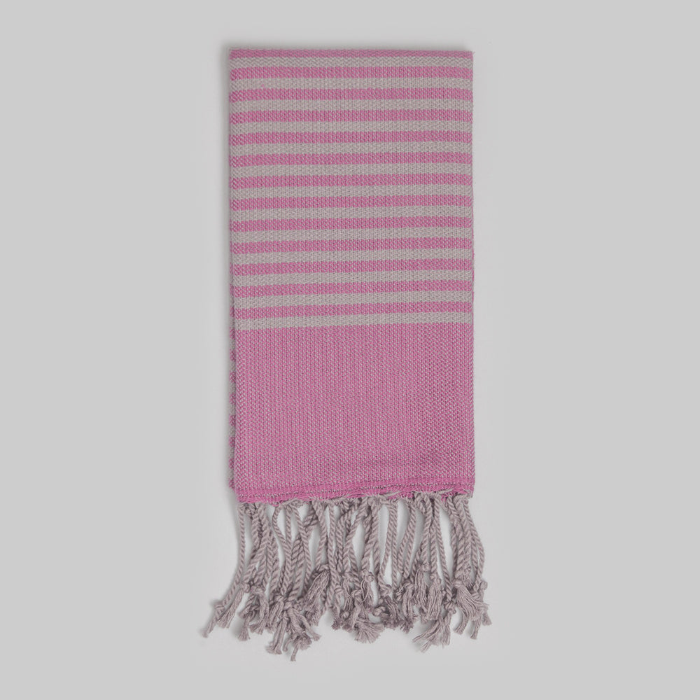 Fuchsia Hand Towel – Antiochia Grey Collection