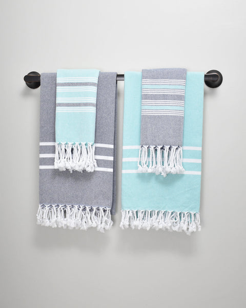 Classic Turkish Hand Towel Navy