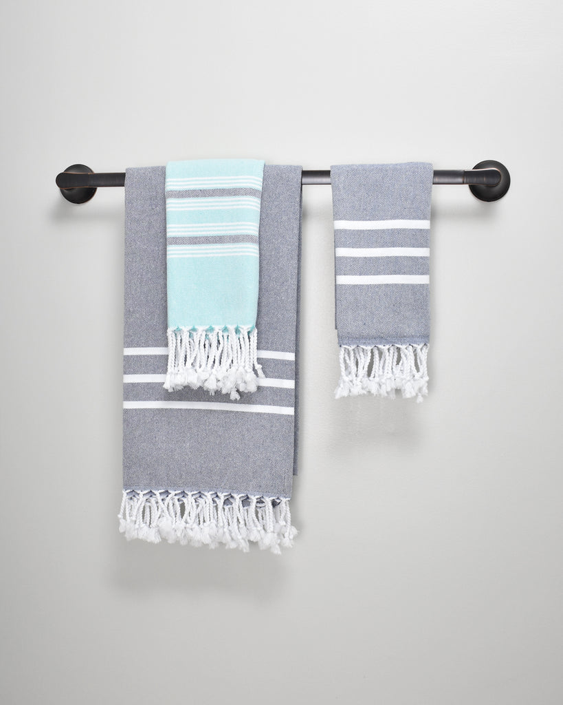 Teal Hand Towel – Dara Collection