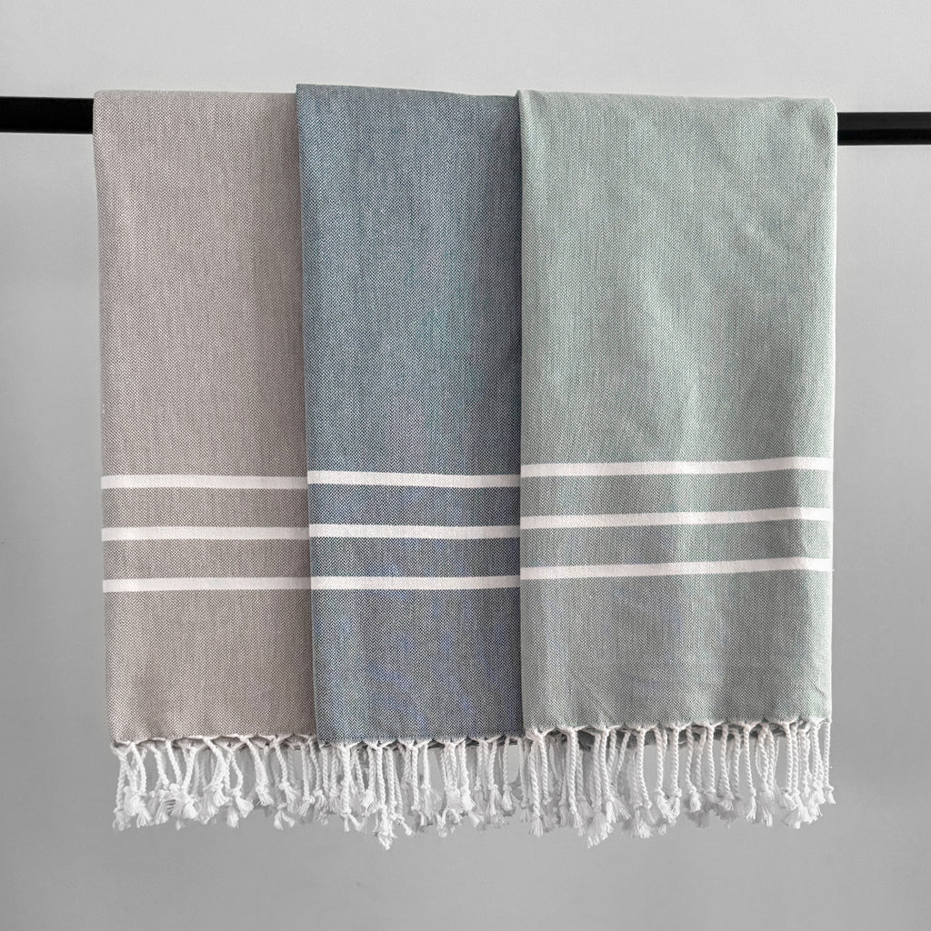 Dark Teal Bath Towel – Antiochia Collection