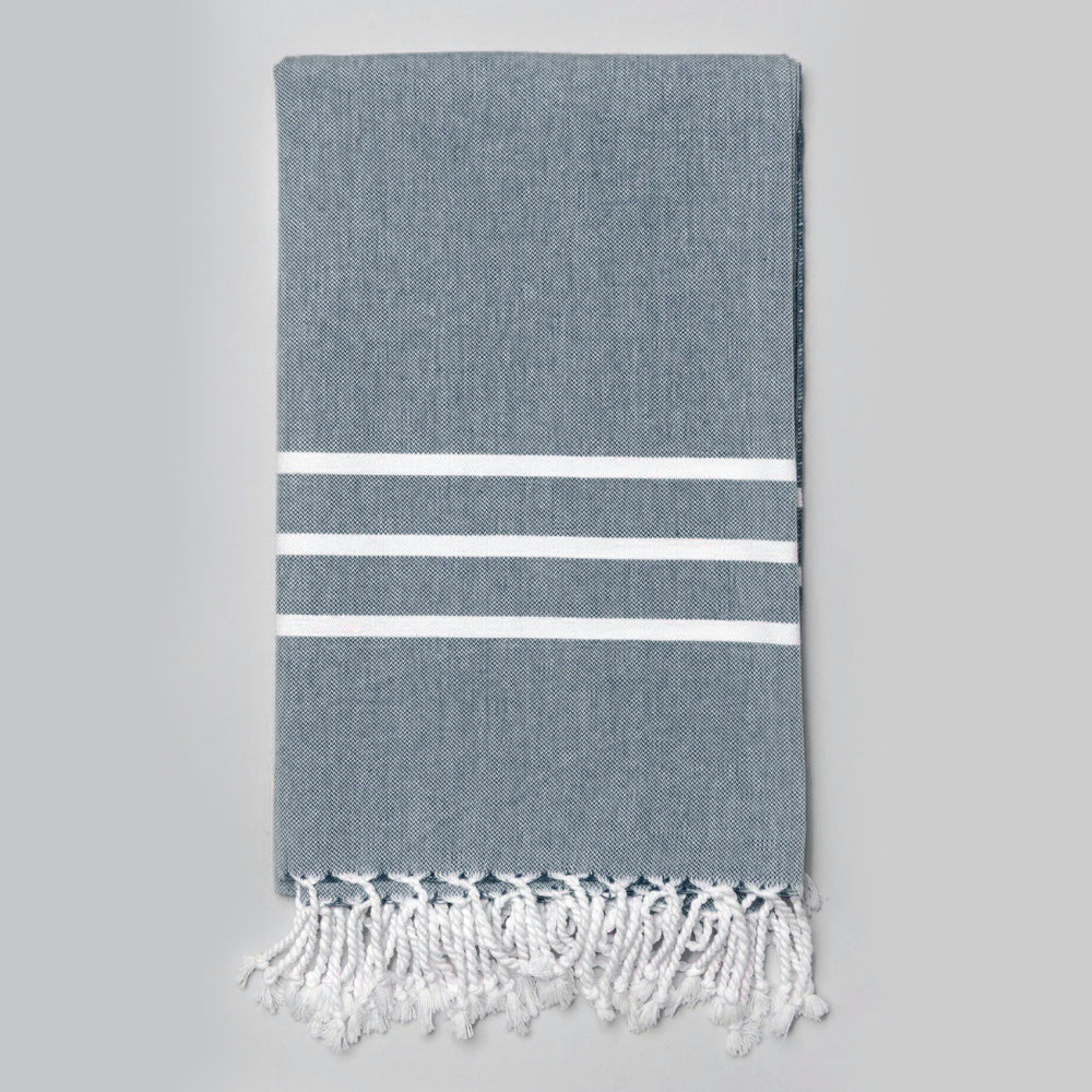 Dark Teal Bath Towel – Antiochia Collection
