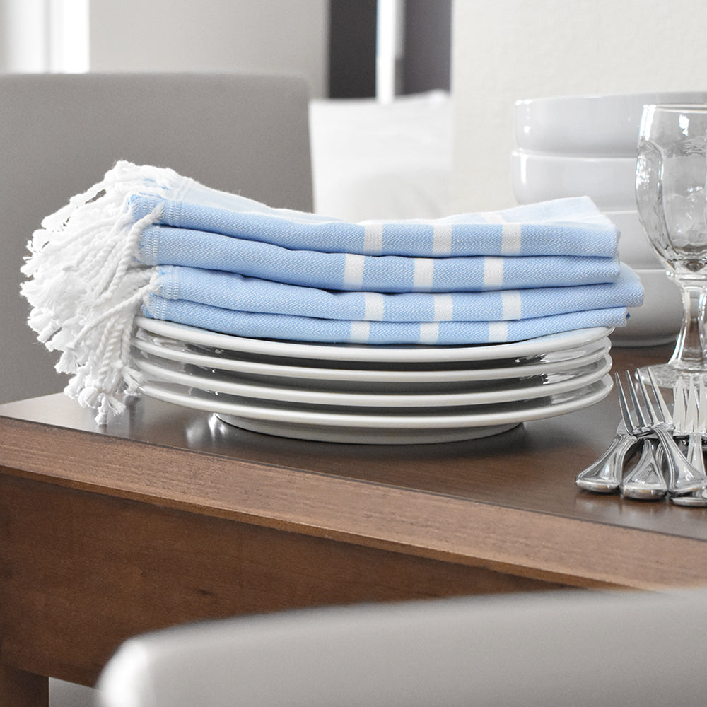 4-Pack Light Blue Hand Towel – Antiochia Collection