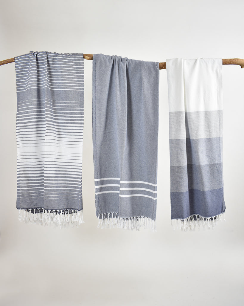 Navy Bath Towel – Ton-Sur-Ton Collection