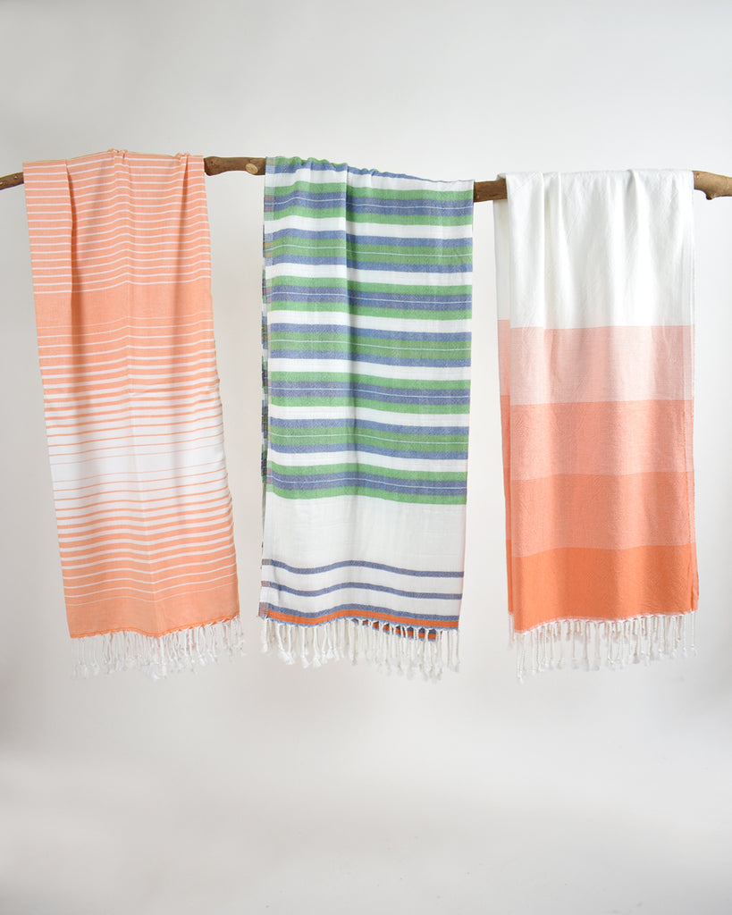 Orange Bath Towel – Ton-Sur-Ton Collection