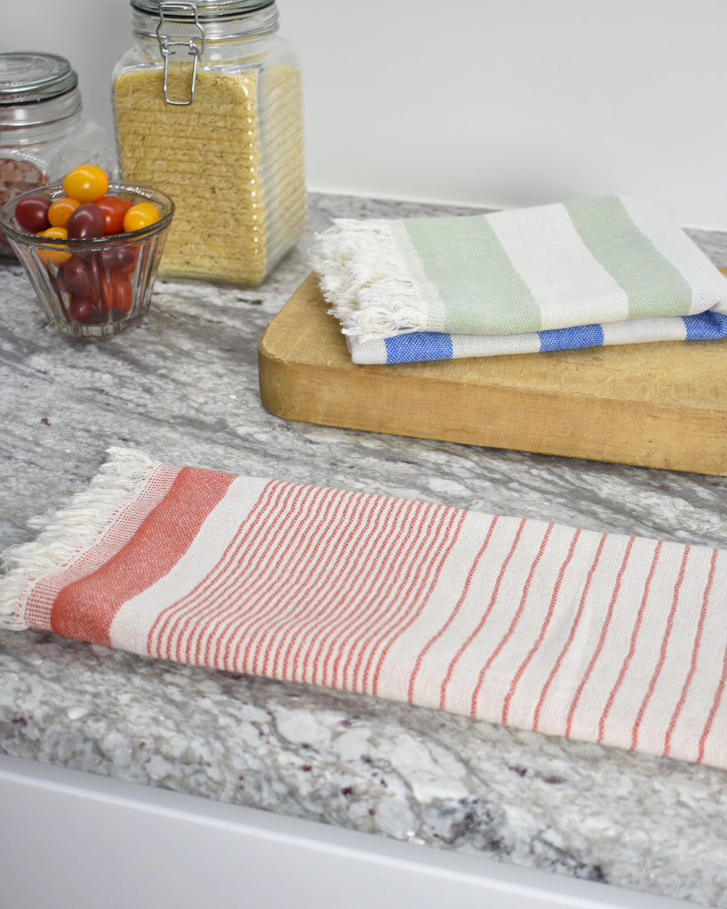 Nova Collection Hand Towel - Coral