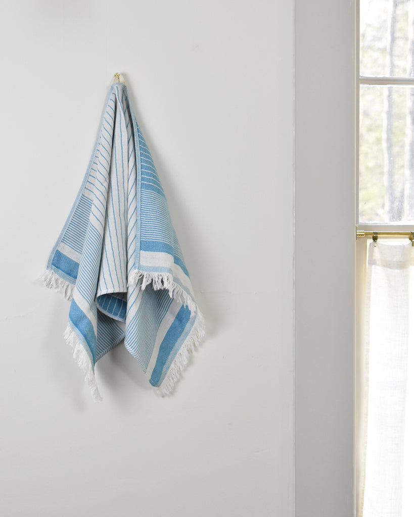 Nova Collection Hand Towel - Turquoise