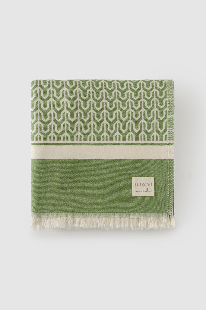 Tempo Collection Throw - Green