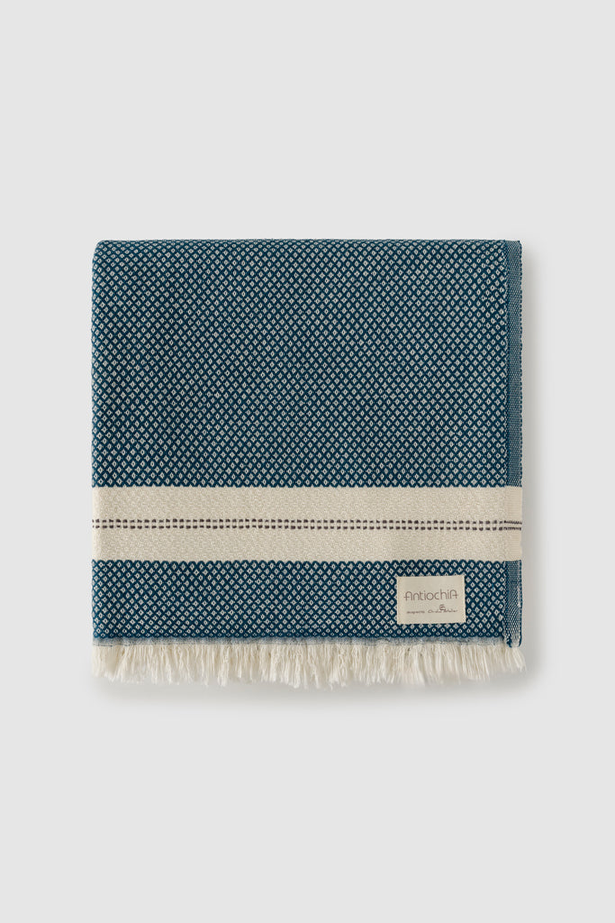 Hazel Collection Throw - Teal
