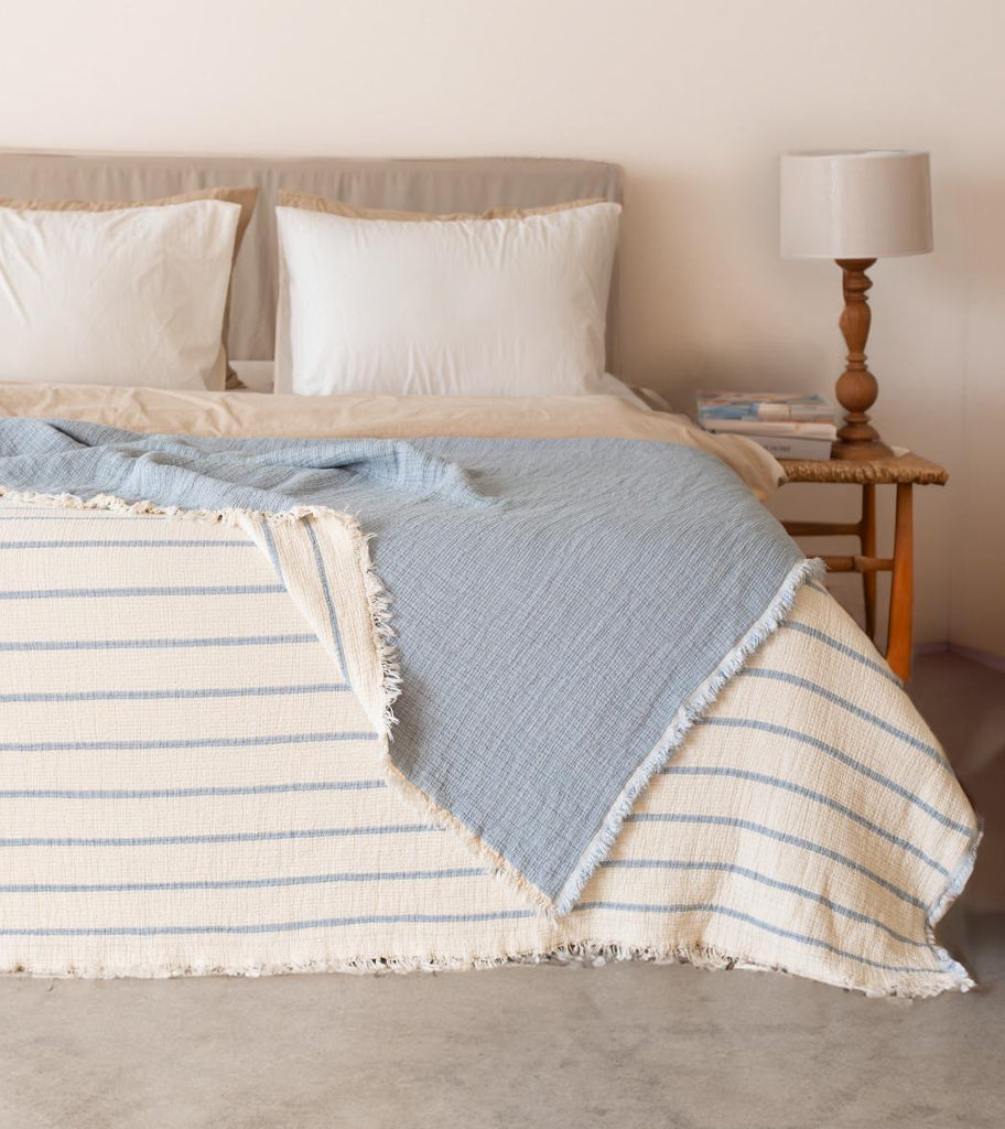 Cloud Cotton Comforter - Light Blue