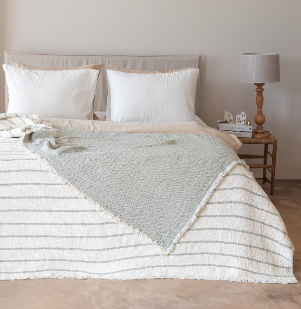 Cloud Cotton Comforter - Light Green