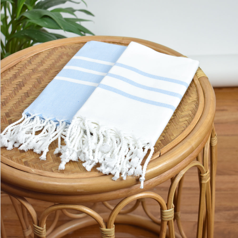 Light Blue Hand Towel – Antiochia Collection