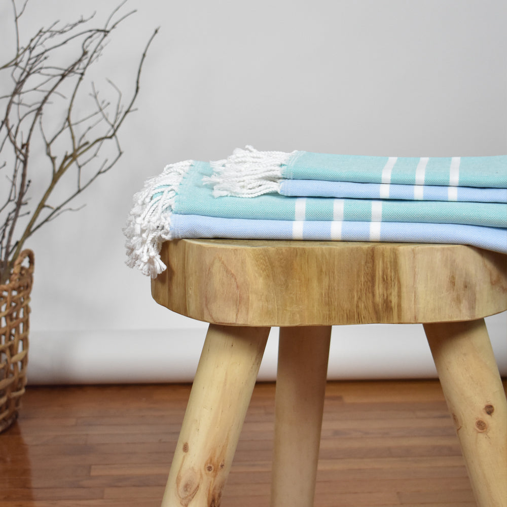 Light Blue Hand Towel – Antiochia Collection