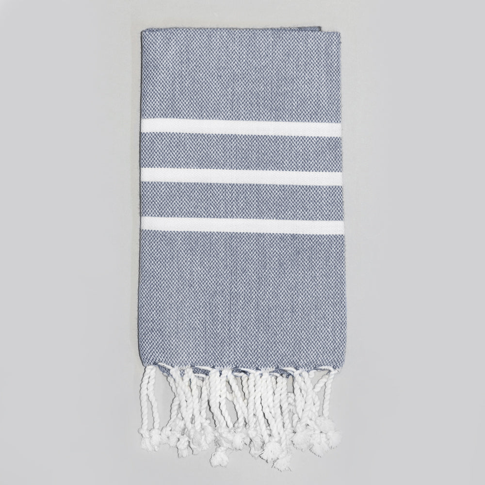 Navy Hand Towel – Antiochia Collection