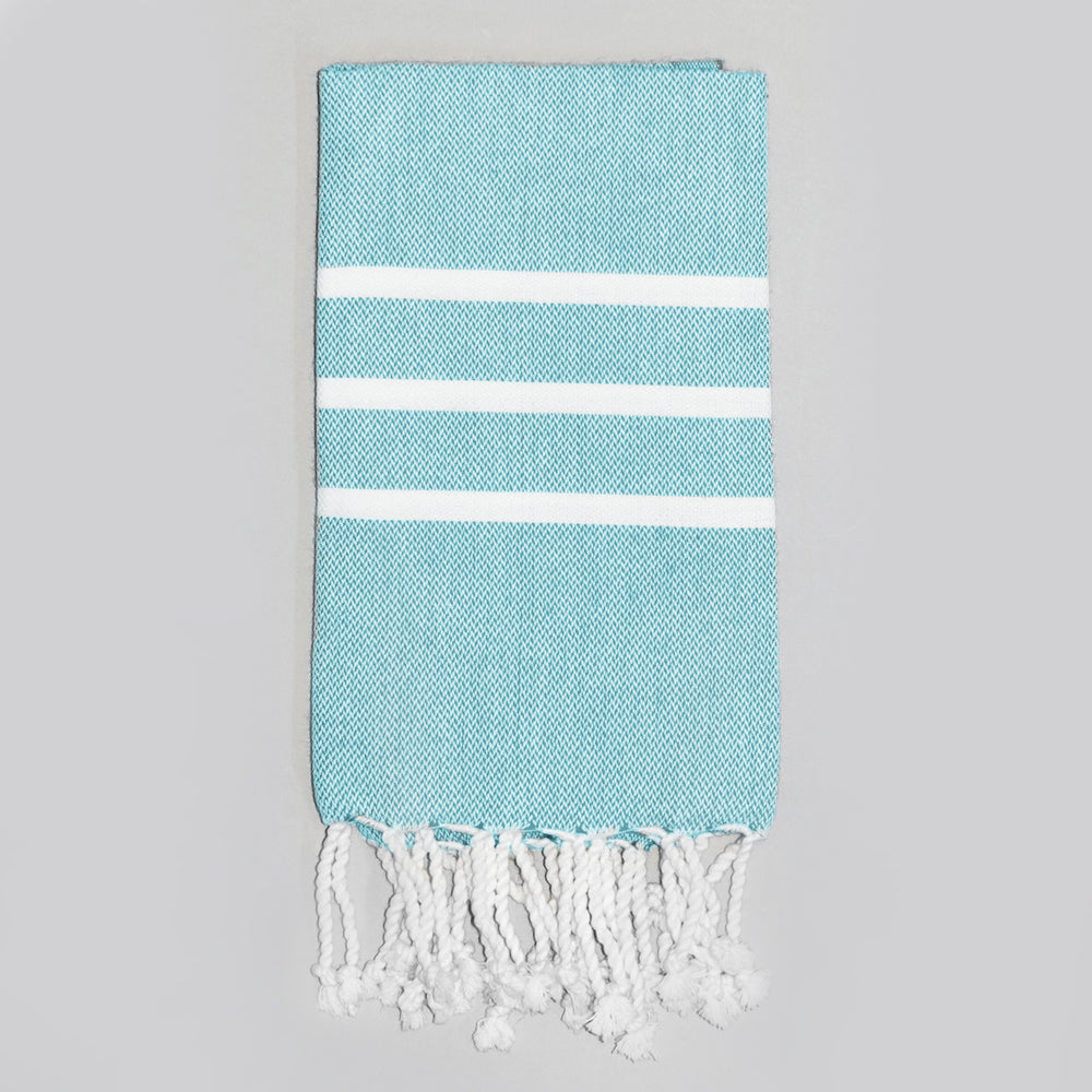 Teal Hand Towel – Antiochia Collection