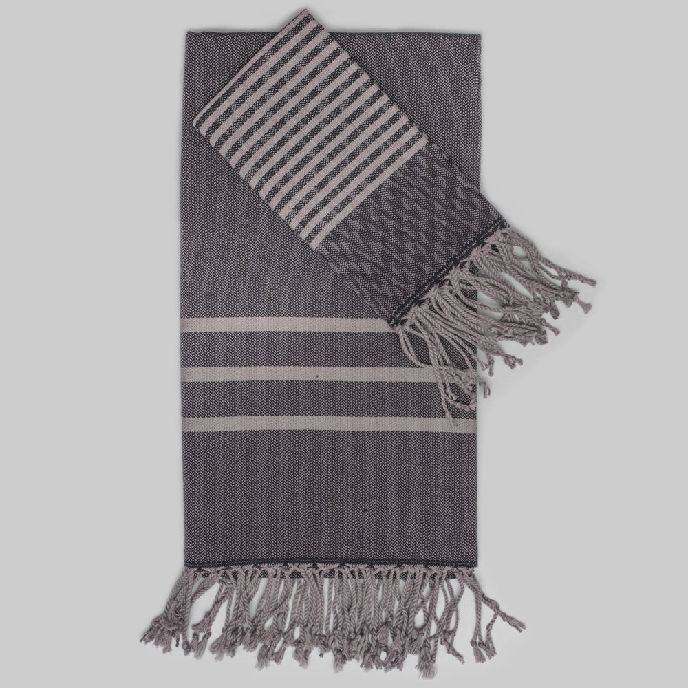 Dark Grey Bath Towel – Antiochia Grey Collection