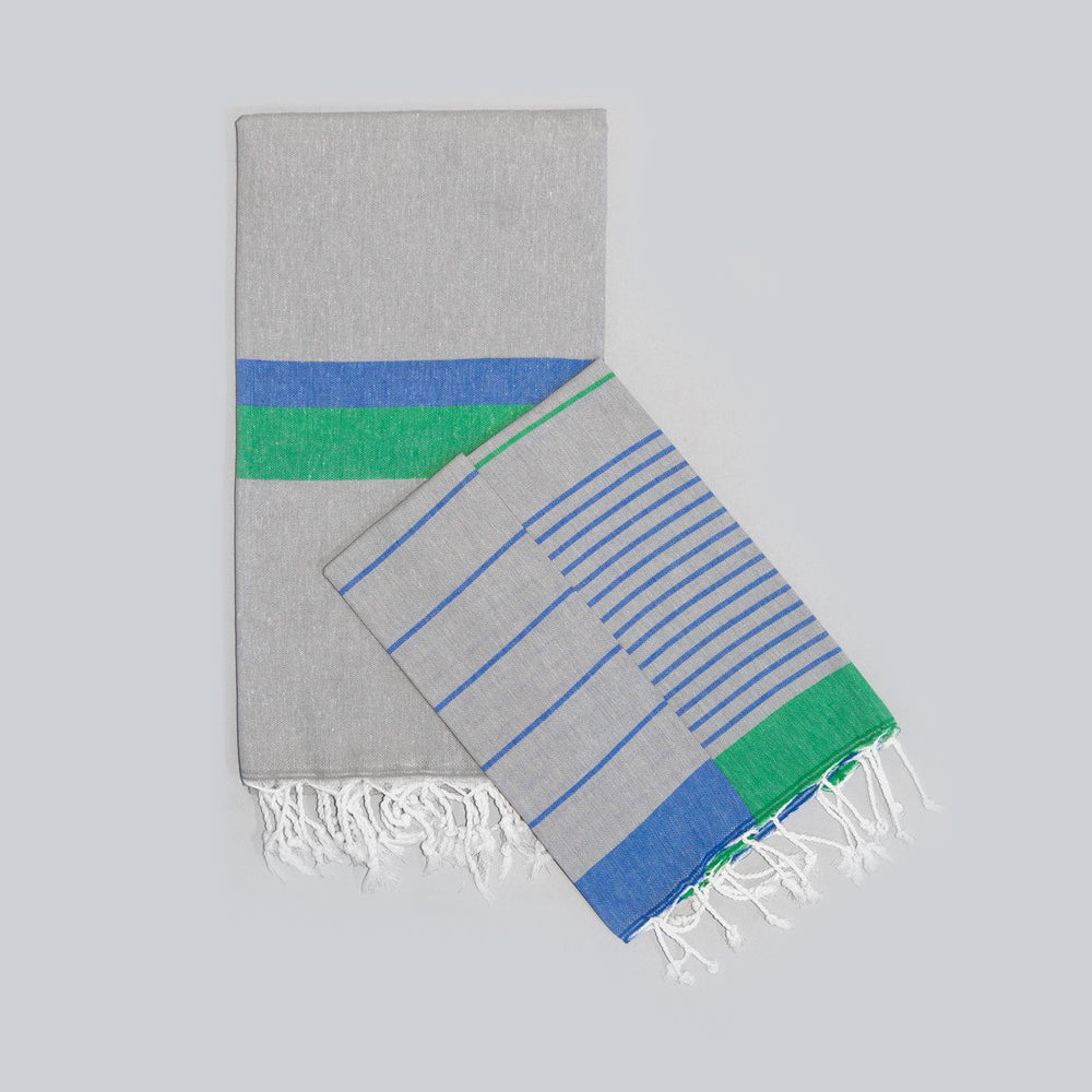 Grey Hand Towel – Knidos Collection