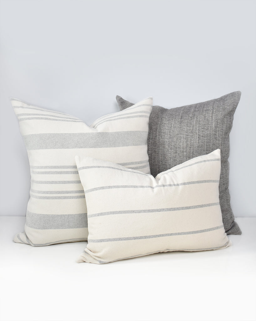 Reversible Stripes Pillow Cover