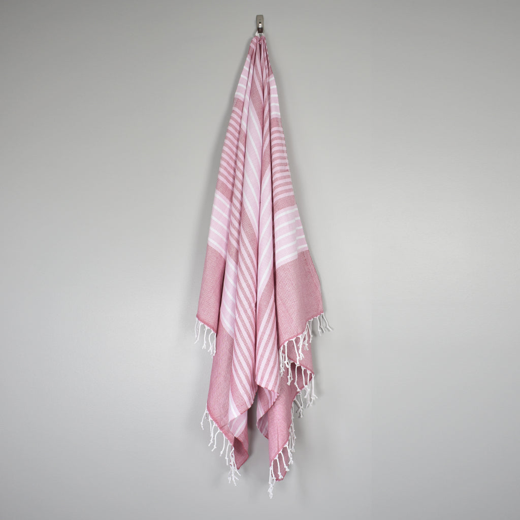 Dark Pink & Light Pink Bath Towel – Ruya Collection