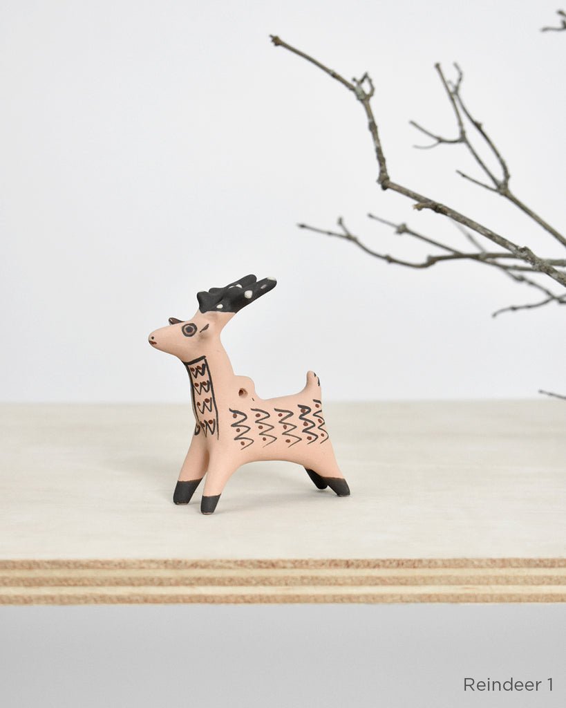Hand Painted Reindeer